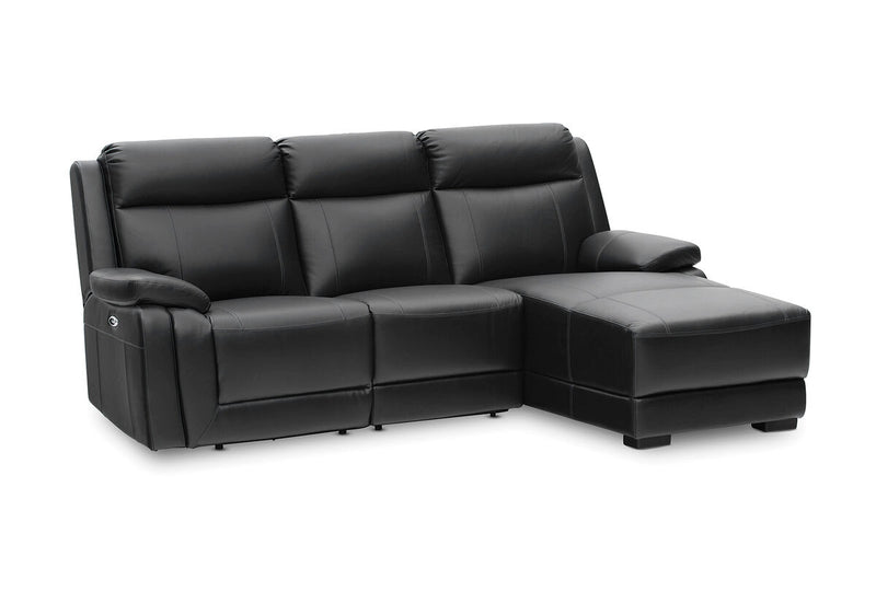 SAN MARCO Leather 3 Seater Chaise
