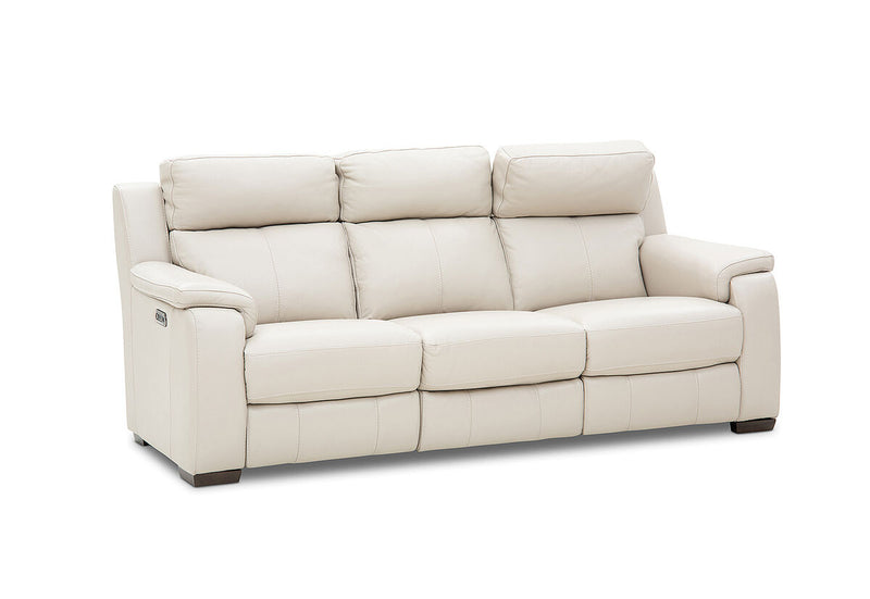 CAPELLO Leather 3 Seater Sofa with 2 Inbuilt Electric Recliners