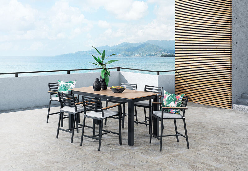 MORNINGTON 7 Piece Outdoor Bar Setting.