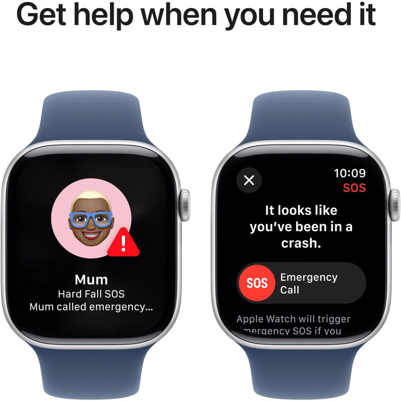 Apple Watch Series 10 GPS 46mm Silver Aluminium - Sport Band
