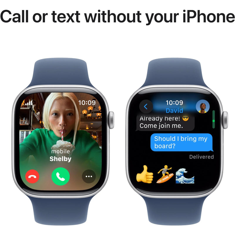 Apple Watch Series 10 GPS 46mm Silver Aluminium - Sport Band