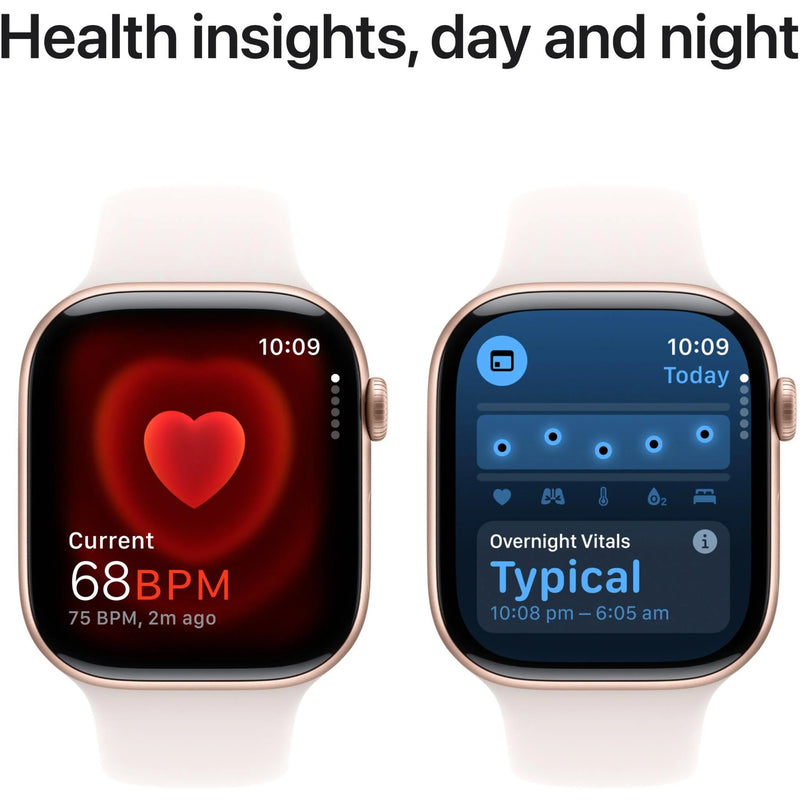Apple Watch Series 10 GPS + Cellular 46mm Rose Gold Aluminium - Sport Band