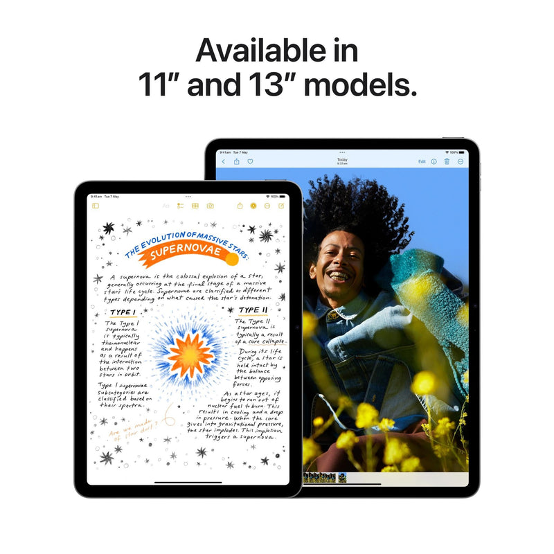 Apple iPad Air 13-inch M2 256GB Wi-Fi + Cellular (Starlight)
