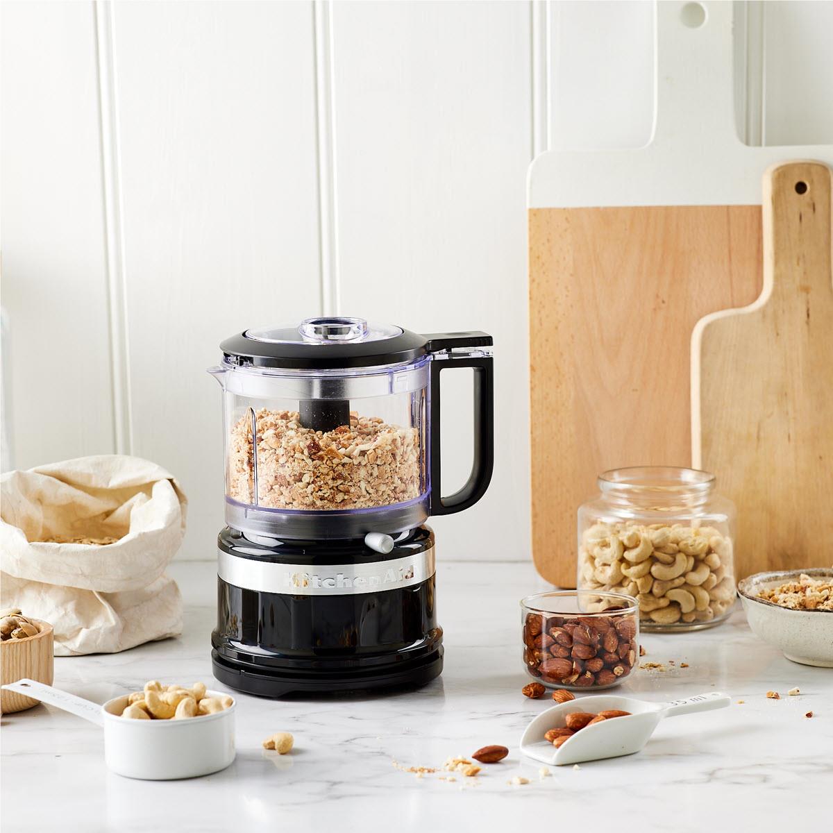 KitchenAid 3.5 Cup Mini Food Chopper (Onyx Black) — view 2