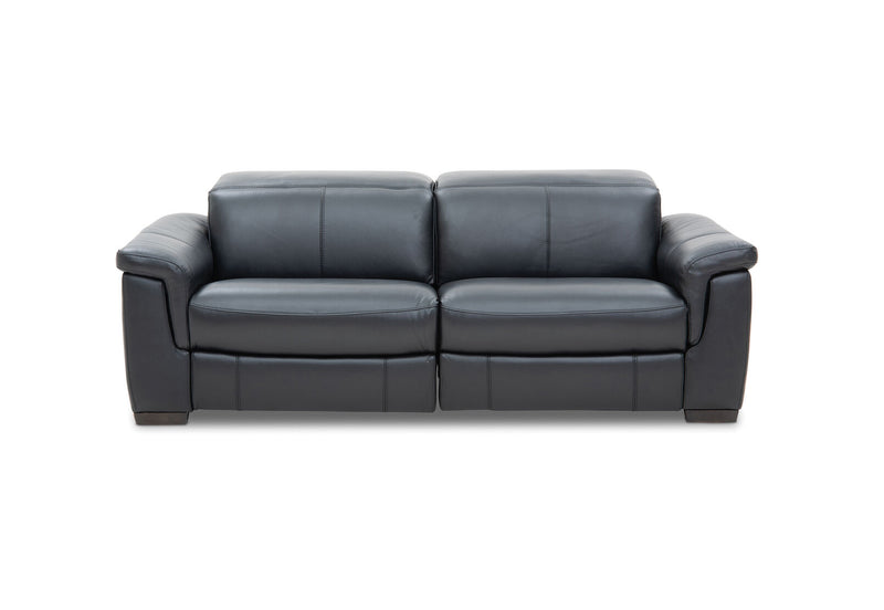 LUCIANO Leather 2.5 Seater Sofa with 2 Electric Recliners