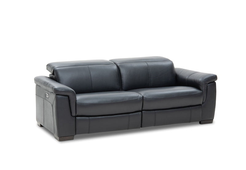 LUCIANO Leather 2.5 Seater Sofa with 2 Electric Recliners