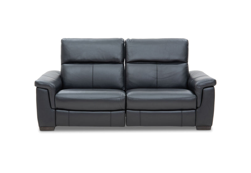LUCIANO Leather 2.5 Seater Sofa with 2 Electric Recliners