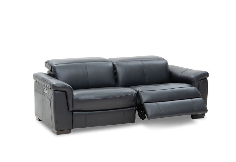 LUCIANO Leather 2.5 Seater Sofa with 2 Electric Recliners