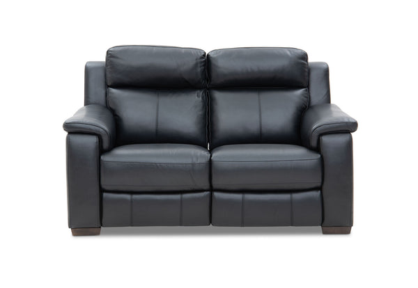 CAPELLO Leather 2 Seater Sofa with 2 Inbuilt Electric Recliners