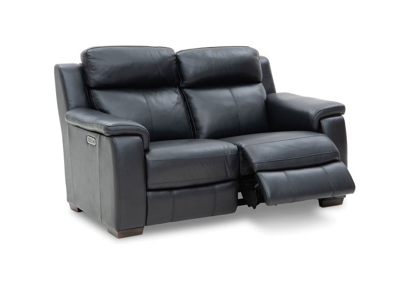CAPELLO Leather 2 Seater Sofa with 2 Inbuilt Electric Recliners