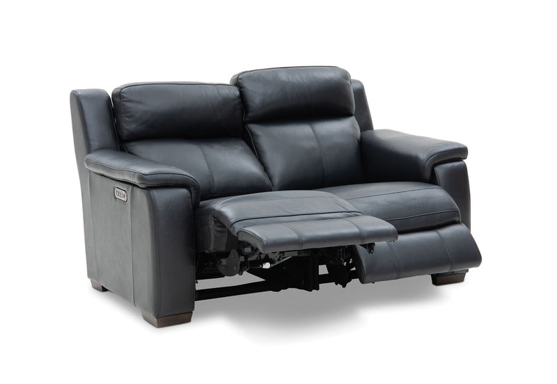 CAPELLO Leather 2 Seater Sofa with 2 Inbuilt Electric Recliners
