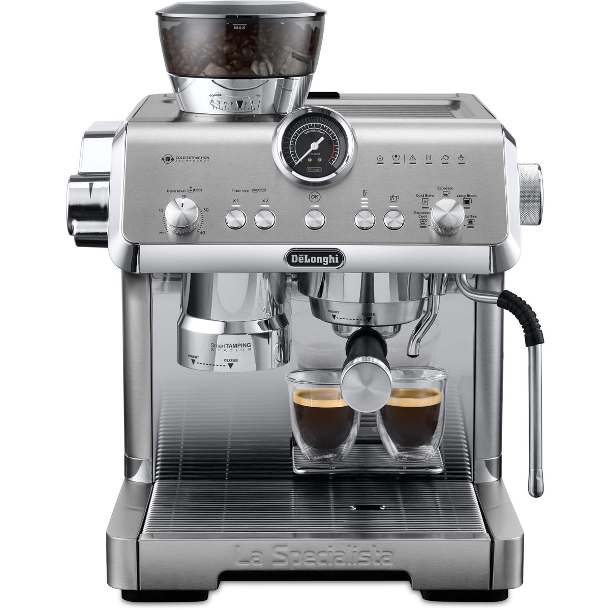 De'Longhi EC9555.M La Specialista Opera Manual Espresso Machine (Metal) — view 1