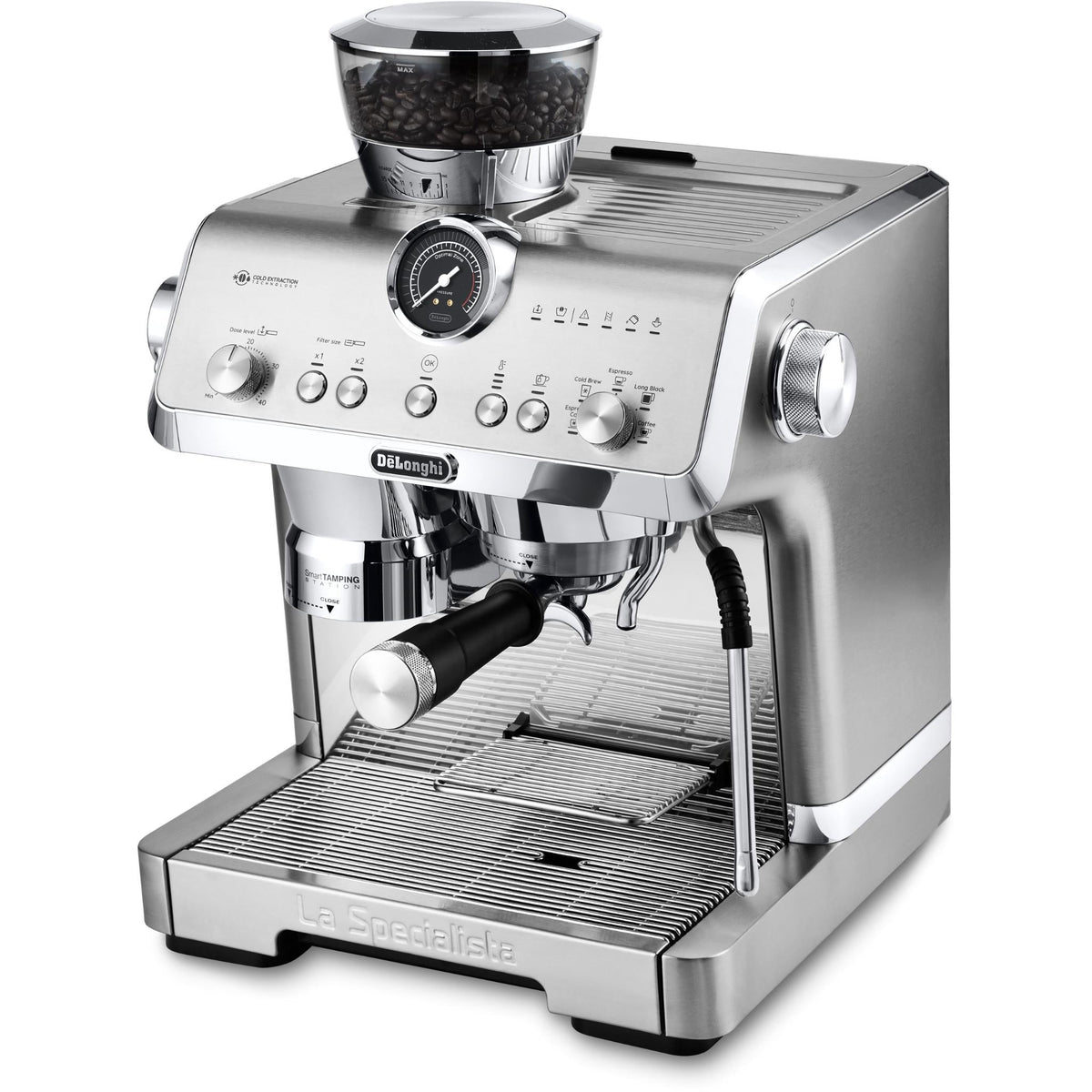 De'Longhi EC9555.M La Specialista Opera Manual Espresso Machine (Metal) — view 2