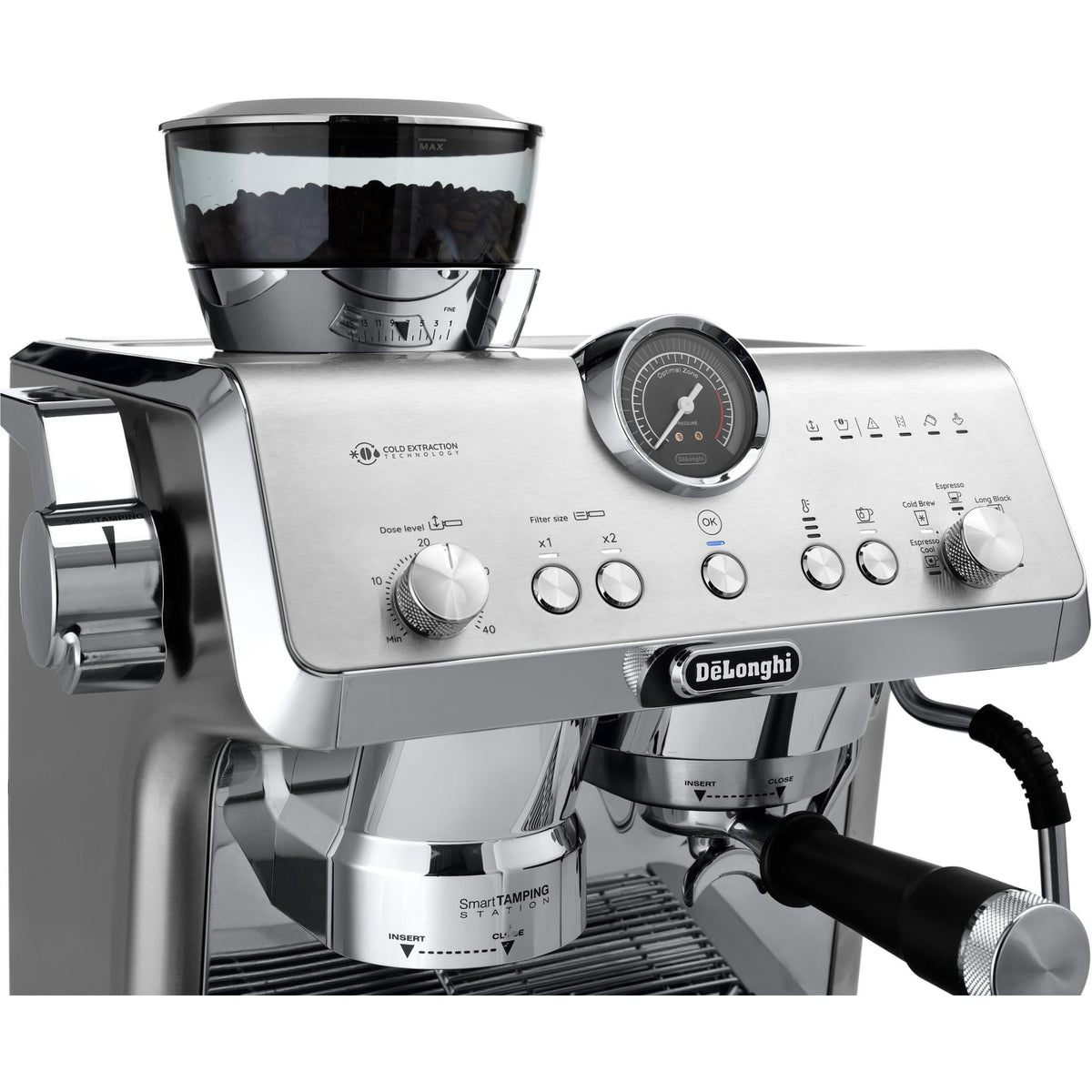 De'Longhi EC9555.M La Specialista Opera Manual Espresso Machine (Metal) — view 3