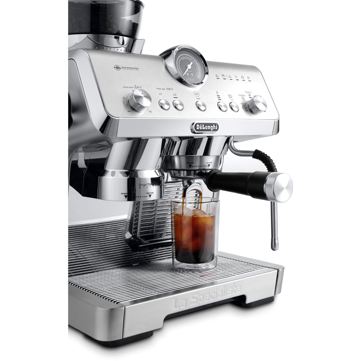 De'Longhi EC9555.M La Specialista Opera Manual Espresso Machine (Metal) — view 4