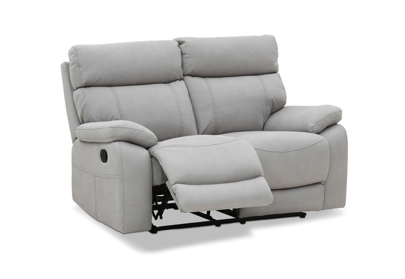 ALFRED Fabric 2 Seater with Inbuilt Recliners