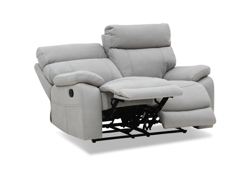 ALFRED Fabric 2 Seater with Inbuilt Recliners