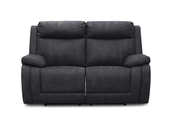 SAN MARCO Fabric 2 Seater Sofa with Electric Recliners