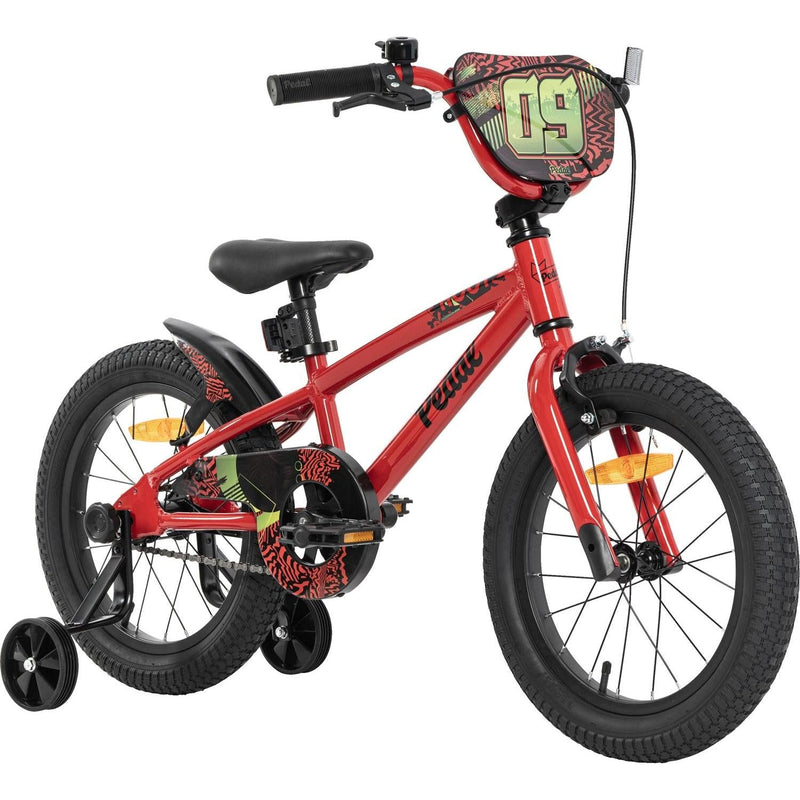 Pedal Hoot 16'' Alloy Kids Bike Red/Black