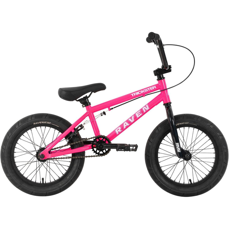 Raven Trickster 16'' BMX Bike Gloss Pink