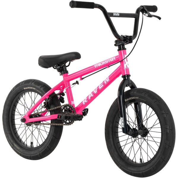 Raven Trickster 16'' BMX Bike Gloss Pink