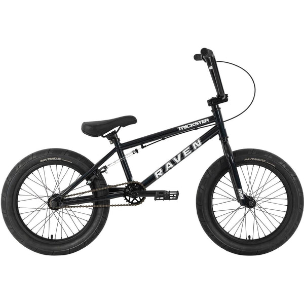 Raven Trickster 18'' BMX Bike Gloss Black