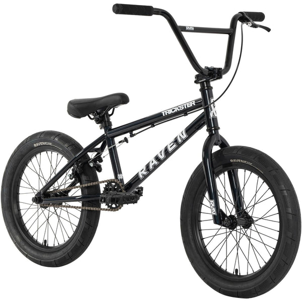 Raven Trickster 18'' BMX Bike Gloss Black