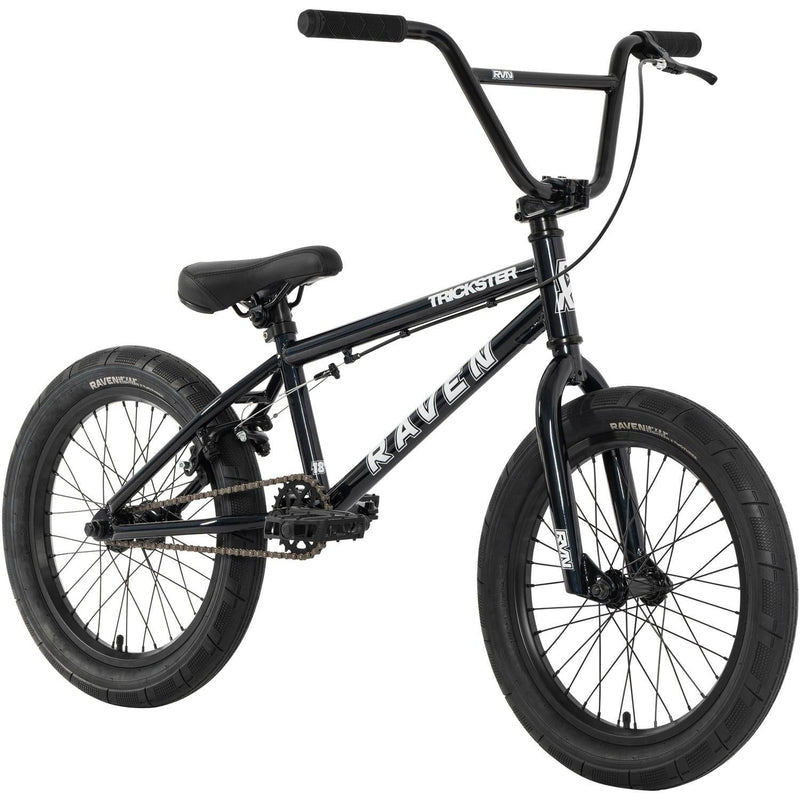 Raven Trickster 18'' BMX Bike Gloss Black