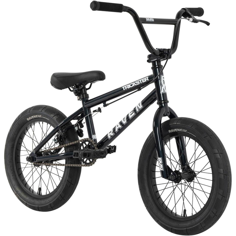 Raven Trickster 16'' BMX Bike Gloss Black