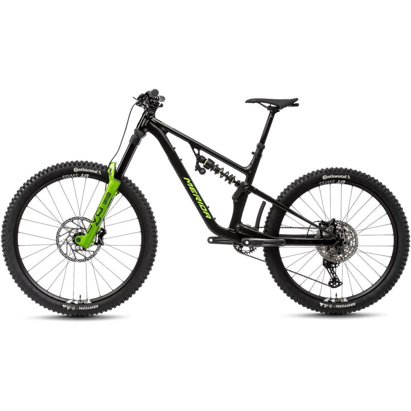 Merida One-Sixty FR 800 Enduro Bike Metallic Black/Grey/Green