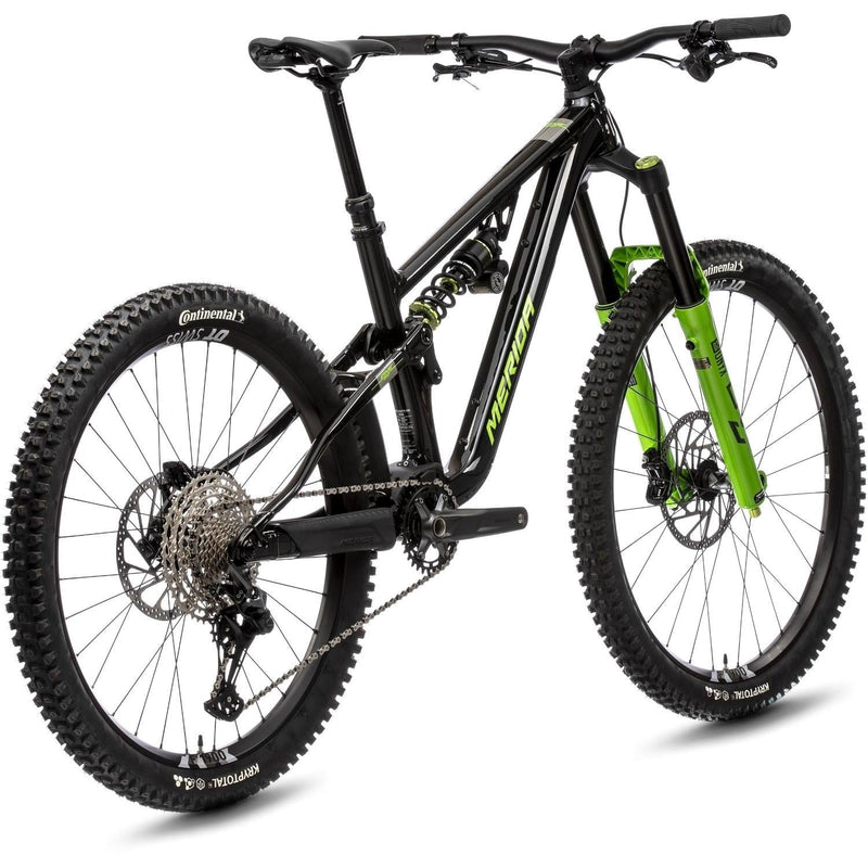 Merida One-Sixty FR 800 Enduro Bike Metallic Black/Grey/Green