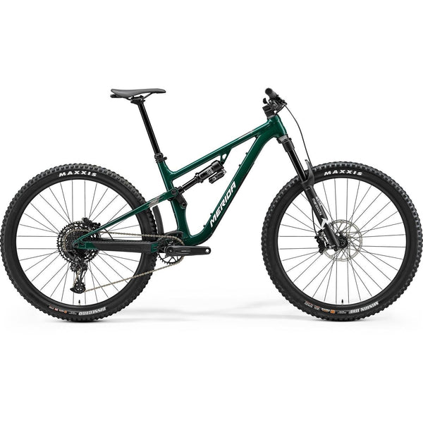 Merida One-Forty 700 Enduro Bike Deep Forest Green/Grey