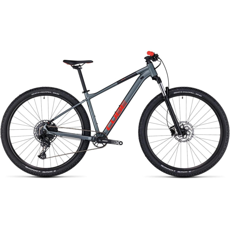 Cube Analog Hardtail Mountain Bike Flashgrey'n'Red