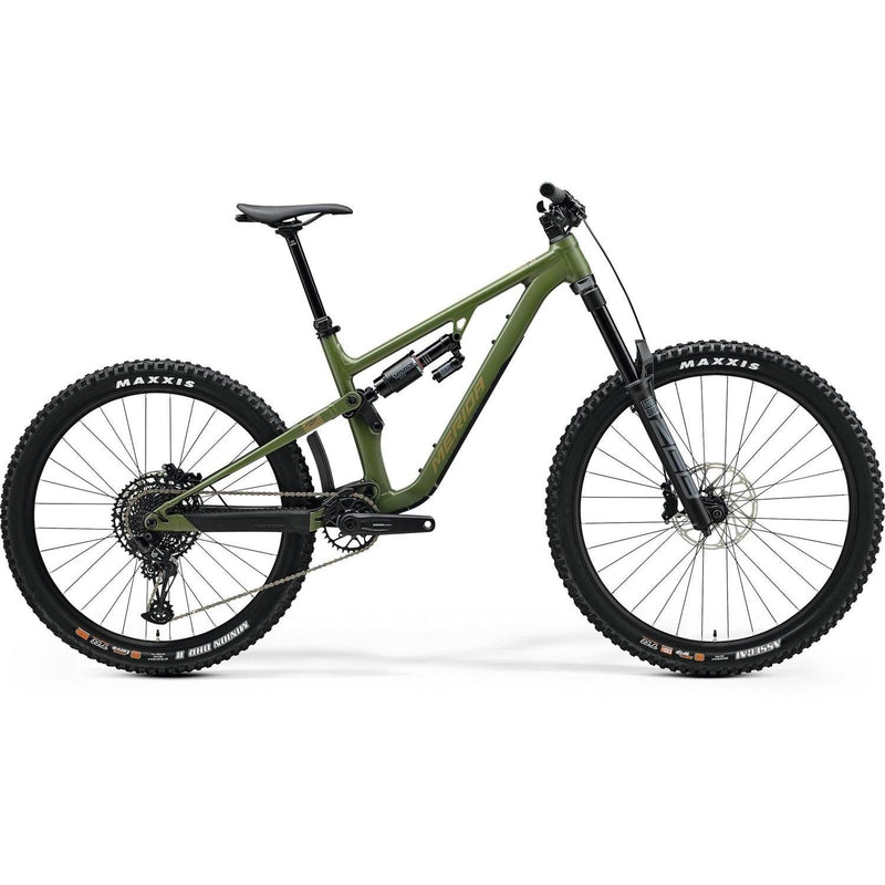 Merida One-Sixty 700 Enduro Bike Silk Anaconda Green/Brown