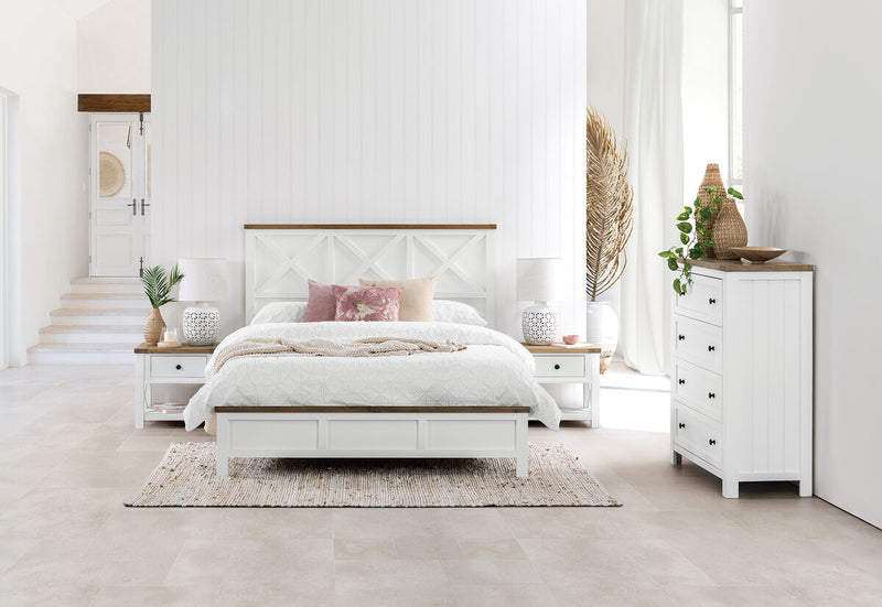 NORMANDY 4 Piece Queen Bedroom Suite