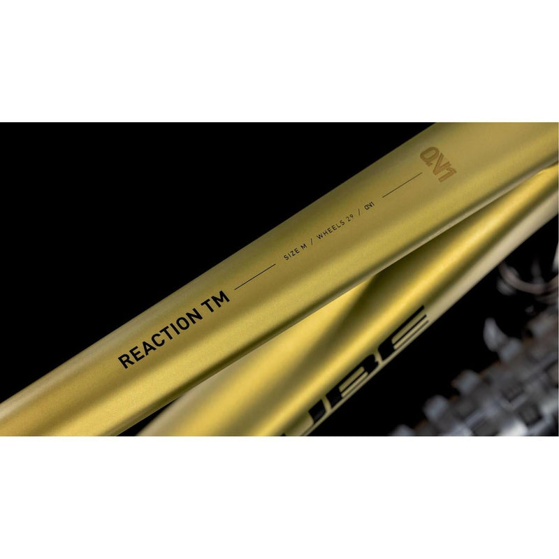 Cube Reaction TM ONE Hardtail Trail Bike Goldenlime'n'Black
