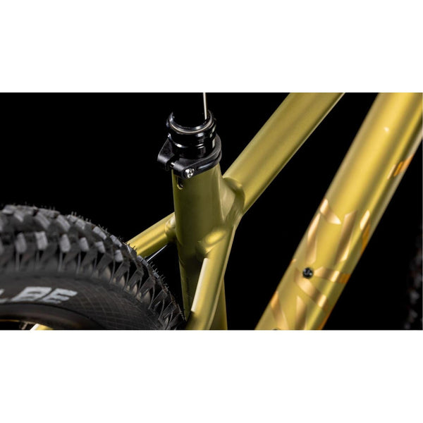 Cube Reaction TM ONE Hardtail Trail Bike Goldenlime'n'Black