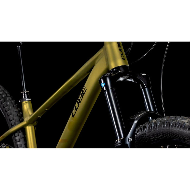 Cube Reaction TM ONE Hardtail Trail Bike Goldenlime'n'Black
