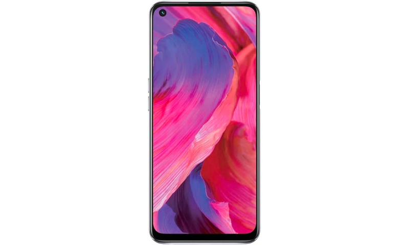 OPPO A74 6.5 Inches Smartphone, 6/128 GB, Space Silver