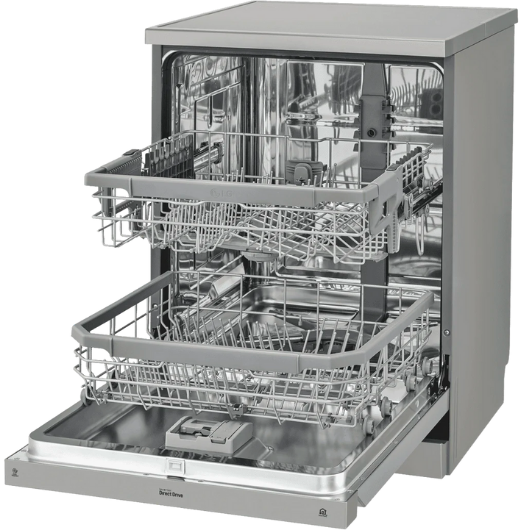LG Platinum Steel True Steam Dishwasher