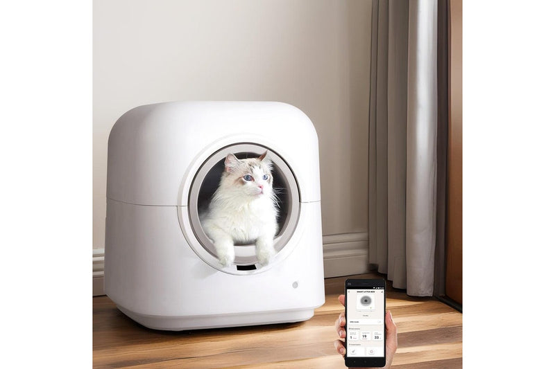 i.Pet Automatic Cat Litter Box Self-Cleaning Smart Large Toilet Tray App Control