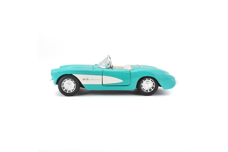 Maisto 1:24 Scale 1957 Chevrolet Corvette Model Car Kids Childrens Toy 3y+
