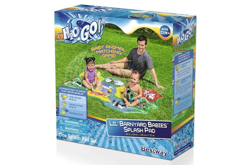 Bestway: LIL' Barnyard Babies Splash Pad (65" x 44"/1.65m x 1.12m)