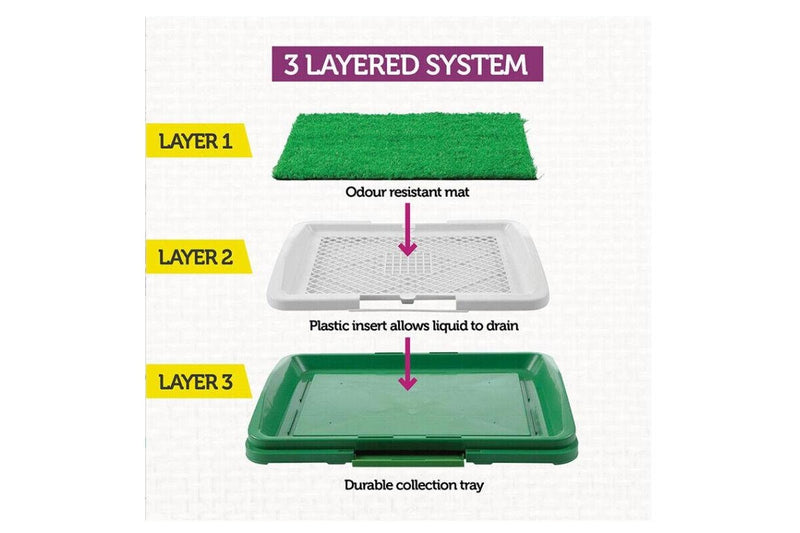 Ozstock 3x Dog Training Box Toilet