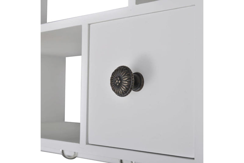 Wooden Kitchen Wall Cabinet White vidaXL