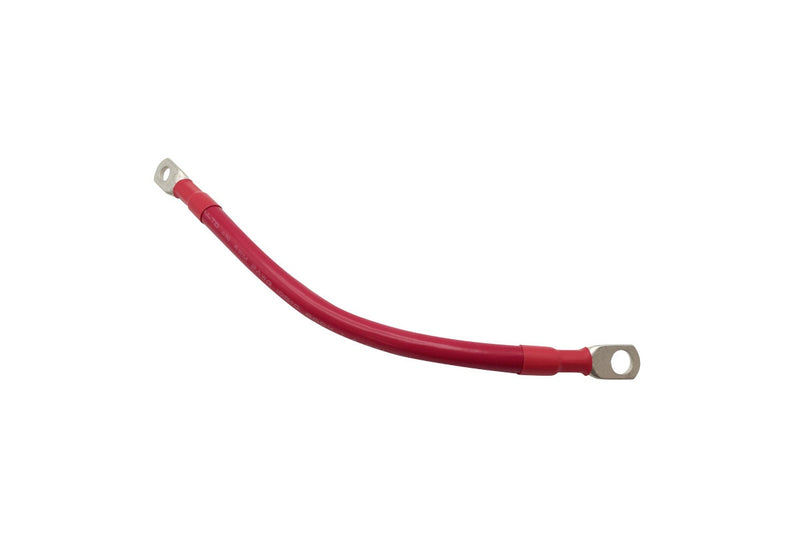 0.2m 2AWG Connector Cable Red with M8 Lug and M10 Lug Superior Corrosion Resistance Inverter Car RV Marine