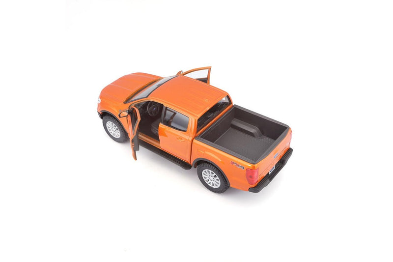 Maisto 2019 Ford Ranger 4-Door Cab Diecast Display Model 1:24 Scale Toy Asstd 3+