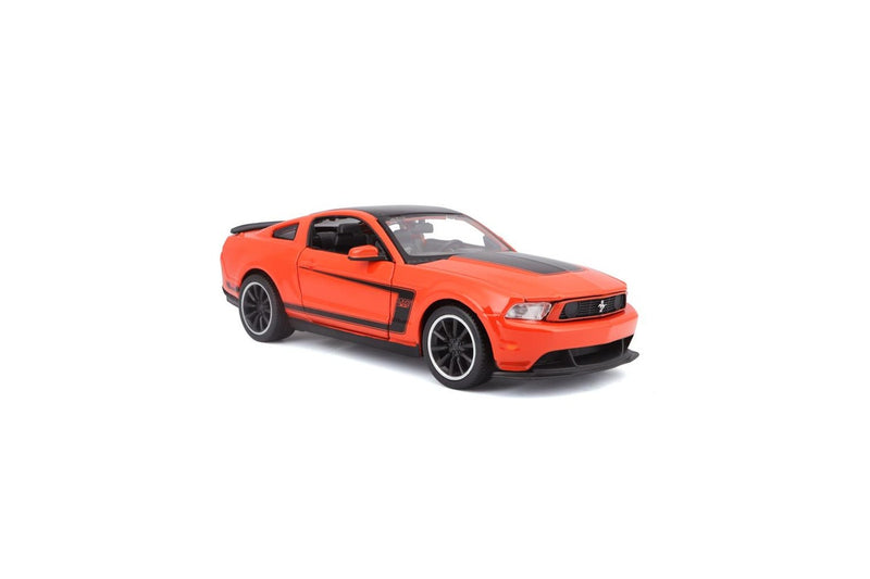 Maisto 2011 Ford Mustang Boss 302 Diecast Display Model 1:24 Scale Toy BLK 3+