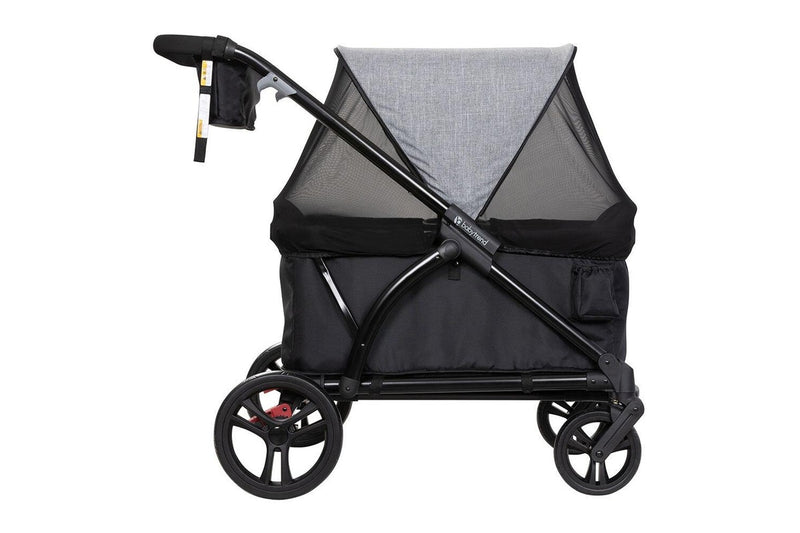Baby Trends Expedition 2 in 1 Stroller Pram Wagon w Canopy Baby Evening Grey