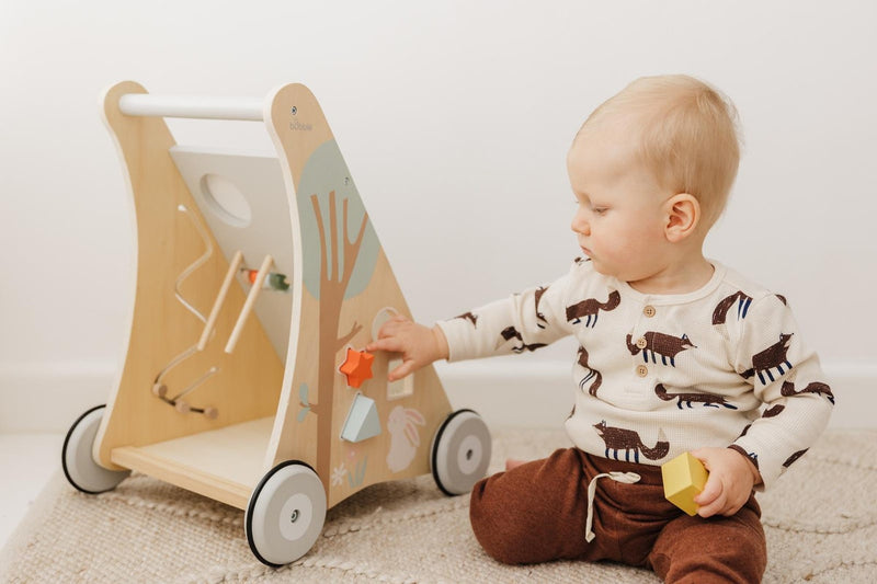 Bubble: Wooden Activity Play Walker